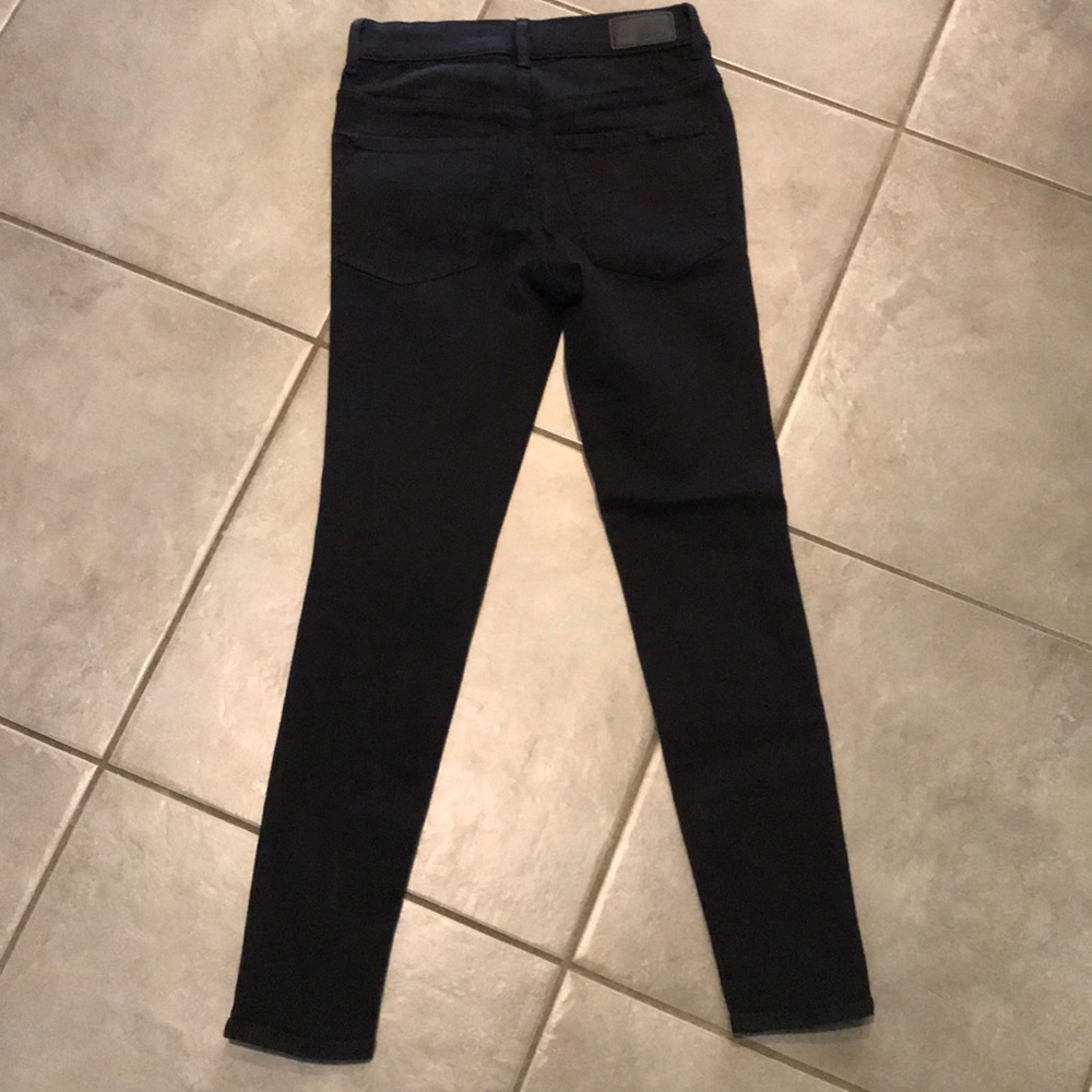 Express Ankle Legging High Rise Denim Perfect - Picture 5 of 5